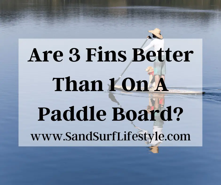 Are 3 Fins Better Than 1 On A Paddle Board? Sand Surf Lifestyle