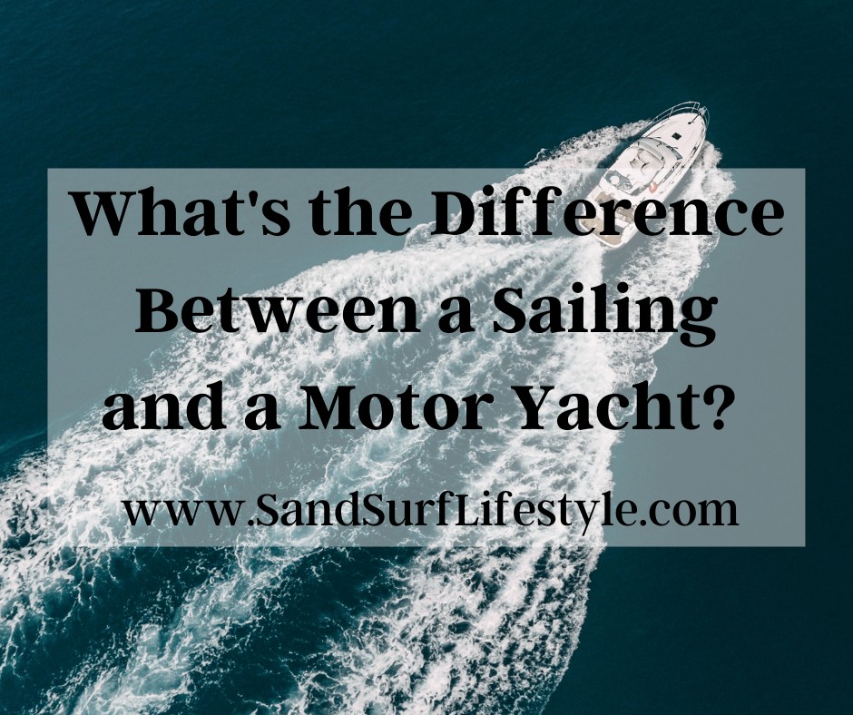 difference between motor cruiser and yacht