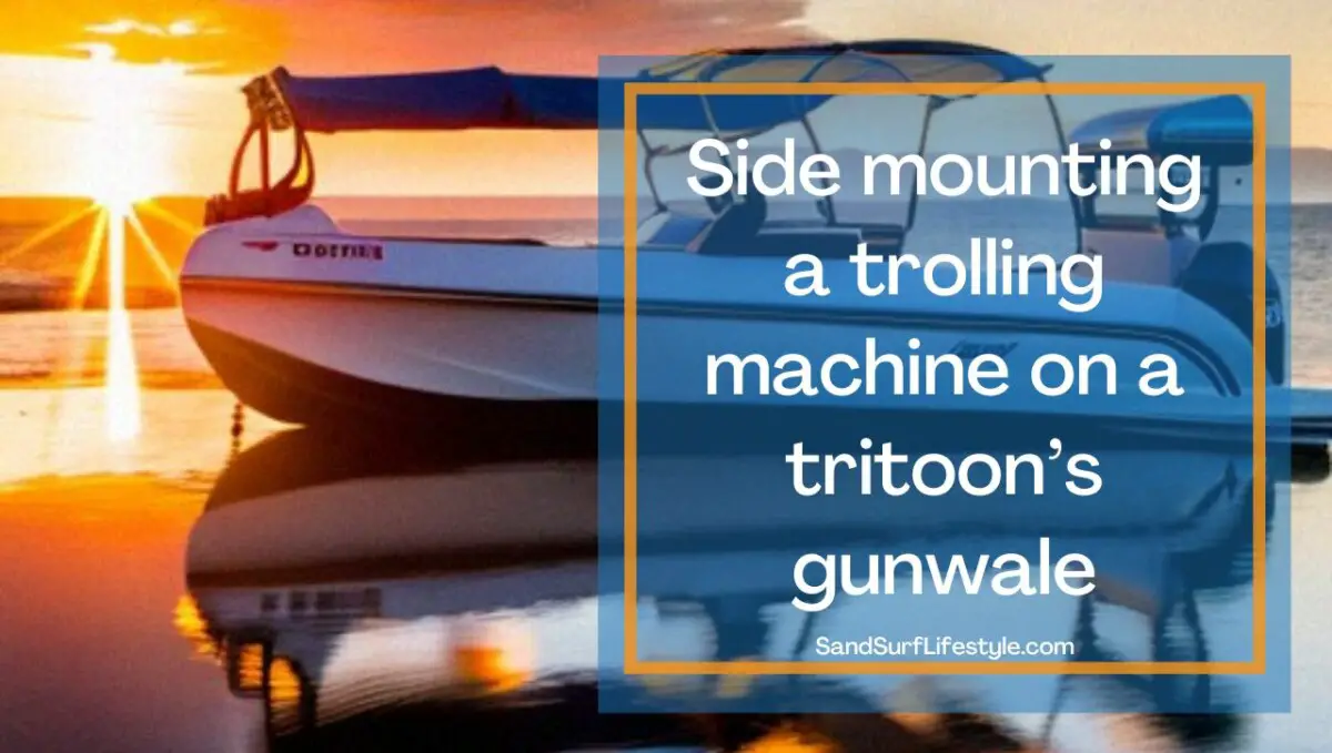 Best Places to Mount Trolling Motors on Tritoon Boats Sand Surf Lifestyle